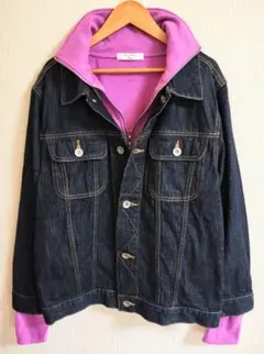 秋冬JEANASiSデニムジャケットsm2長袖スウェットトレーナー古着Ｇジャン