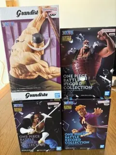 【新品未開封】ワンピース フィギュア 白ひげ海賊団 4体セット