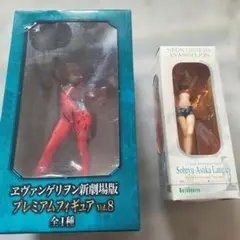 エヴァ！式波・アスカ・ラングレーKOTOBUKIYAプライズ２点まとめ売り現状品