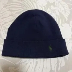 ポロ・ラルフローレン ネイビー ビーニー