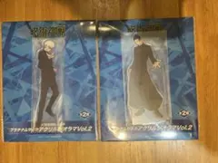ラウンドワン限定　呪術廻戦　五条　夏油　プラチナムザッカアクリルジオラマ