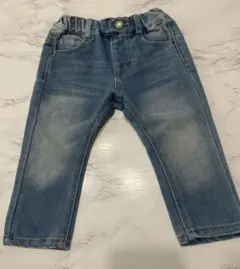 デニムパンツ サイズ80 ウエストゴム