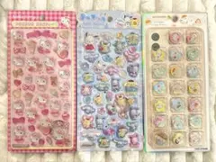 シマエナガおはじき　うるちゅる　ピンクキティ