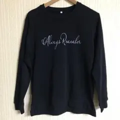 【新品】裏起毛ロゴスウェット　トレーナー