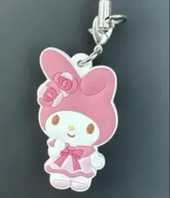 マイメロディ ラバー ストラップ ピンク