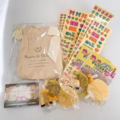 Maison de FLEUR トートバッグ　推し活参戦！グッズ　イエロー　黄色