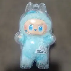 POP MART ぬいぐるみ マスコット ライトブルー ケース付き