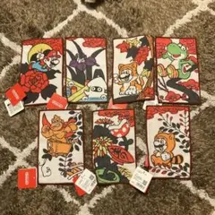 ニンテンドーミュージアム 限定グッズ 花札絵柄ハーフタオルハンカチ 4