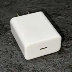 イツワ商事 AC充電器 (TYPE-C・1ポート) ホワイト MAC2101WH