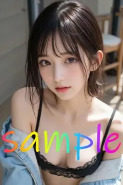 c171　AI美女　下着　ポスター　グラビア　かわいい　ランジェリー　看板