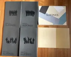 SixTONES FC限定 会報(vol.8.12.16.20)カレンダー