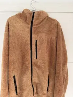 ユニクロ ブロックテックシルキーフリースパーカ XL 廃盤 UNIQLO 防風