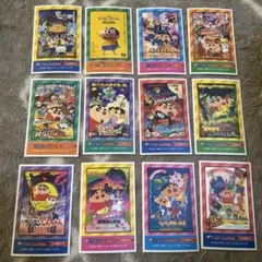 クレヨンしんちゃん デコステッカー 12枚セット