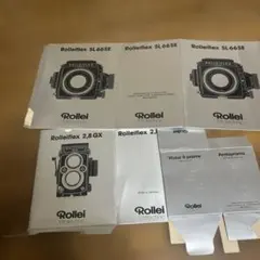 コレクター保管品Rollei ローライ 外箱 空箱 まとめ売りのサムネイル