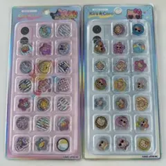 サンリオキャラクター　キティ　日焼け　Kira☆Coro おはじきシール