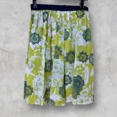 K.T KIYOKO TAKASE キヨコ タカセ　スカート　花柄　7号　Sのサムネイル
