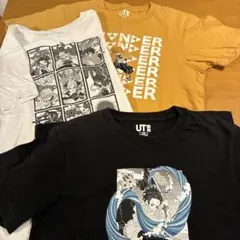 UT アニメキャラクター Tシャツ 3枚セット