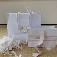 【限定ショッパー】　Dior ショップ袋 小型　クシュクシュ付き