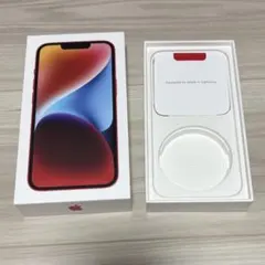 【空箱・その他付属品】Apple iPhone 14 赤 PRODUCT RED