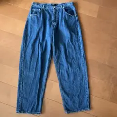 BEAMS HEART ワイドパンツ　デニム