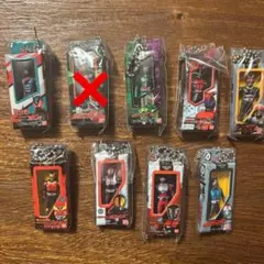 仮面ライダー ソフビパッケージチャーム チョコスナック シークレット 8個セット