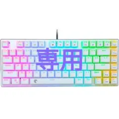 e元素ゲーミングキーボード 茶軸81キーアンチゴーストキー 茶軸