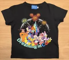 東京ディズニーリゾート Tシャツ ブラック 100cm
