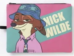ディズニー　ズートピア2　フラットポーチ