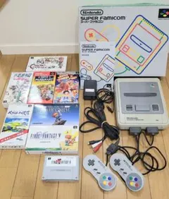 スーパーファミコン本体　ソフト付き　動作未確認