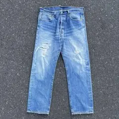 Levi's 501 ダメージジーンズ 00's W34 L32