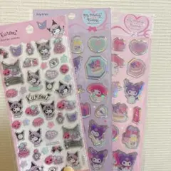 【n23】Sanrio マイメロ　クロミ公式　ライセンスシール