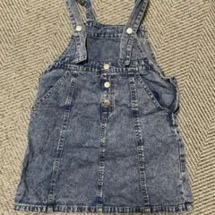 デニム風ジャンバースカート 120