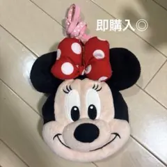 ミニーちゃん　ディズニー　ぬいぐるみポーチ　ポシェット ディズニーランド