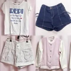 レピピアルマリオ　子供服　女の子　6点まとめ売り