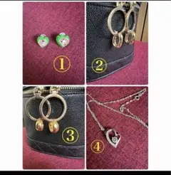 ピアス・ネックレス・指輪　お好きな番号をお知らせください。1番から12番まで