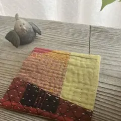 No.150 ヴィンテージカンタキルト(ラリーキルト)のコースター