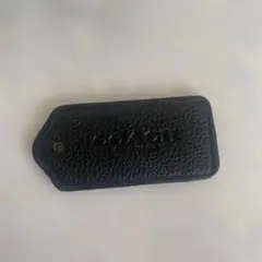 COACH レザー タグ　キーホルダー