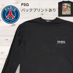 PSG EDIFICE別注 ロンT 黒 エッフェル塔 S パリサンジェルマンのサムネイル