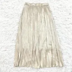 ローリーズファーム LOWRYS FARM プリーツロングスカート 個性的な