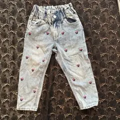GAP サイズ105 デニム　ミニーちゃんの柄