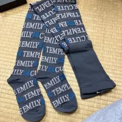 （新品未使用）Emily Temple cute グレー タイツ 蝶模様