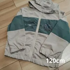 120cm☆スラップスリップ☆恐竜刺繍タフタジャケット