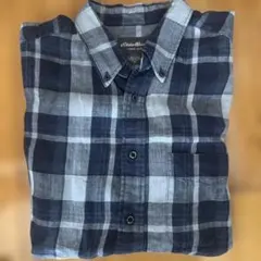 美品　Eddie Bauerリネン半袖シャツのサムネイル