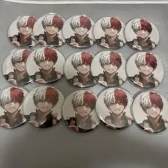 ヒロアカ　轟焦凍 缶バッジ ジャンプキャラクターズストア限定　20点