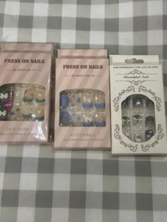 SHEIN ネイルチップ まとめ売り 青系