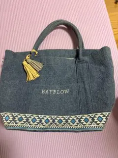 BAYFLOW エスニック柄トートバッグ