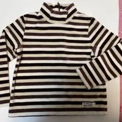 BeBe ベロア　カットソー　110センチ　べべ