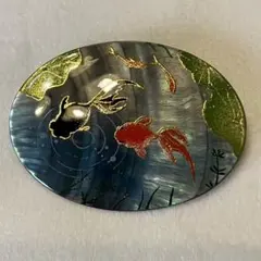 にゃこす(ΦωΦ)様金箔 金魚 レジンヘアゴム - メルカリ