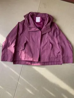 FREE'S MART フード付きパープルジャケット