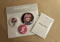 SnowMan 1st POPUP 缶バッジ　フォトカード　台北　佐久間大介